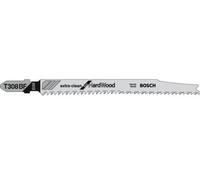 Bosch Accessories 2609256A05 HCS - T 308 B Lame de scie sauteuse pour Coupe très nettes et sans éclats Epaisseur 5-50 mm Longueur 117 mm