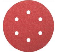 Bosch Feuille abrasive 2609256A30 pour ponceuse excentrique – Ø150 mm, G60, perforée, velcro