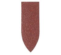 Feuille abrasive Delta avec bande auto-agrippante, non perforé Bosch Accessories 2609256A40 Grain 240 Cote d'encoignure 32 mm
