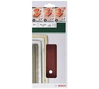 Bosch Accessories 2609256B07 Feuilles abrasives pour Ponceuses vibrantes AEG et Black + Decker 93 x 230 4 feuilles grain 60/4 feuilles grain 120/2 feuilles grain 180 Nombre de trous 8