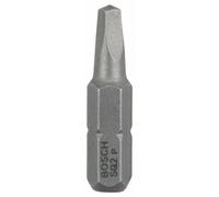 Bosch Accessories 3 Pièces Jeu de Embouts de Vissage Qualité Extra-dure pour Vis à Carré Creux, R2 Epaisseur, 25mm Longueur
