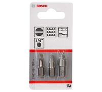 Bosch embouts de vissage PZ2 extra-durs 25 mm – Lot de 3