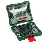 Bosch Accessories 43 pièces Ensemble de forets et de tournevis en titane X-Line (pour bois, pierre et métal, accessoires perceuses) Noir/Gris