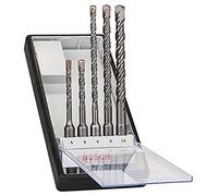 Bosch Accessories 5 pièces Jeu de forets SDS plus-5 Robust Line (pour le béton, accessoires pour perceuse)