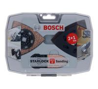 Bosch Set Starlock Best of Sanding 2608664133 - Spécial ponçage, 6 pièces