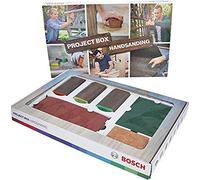 Bosch Accessories Abrasifs appliqués/polissage - - Lot de 15 pièces boîte de projection (accessoire pour projets abrasifs)