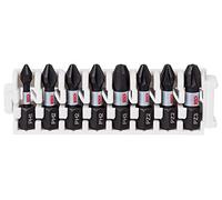 Bosch Accessories Assortiment de 8 embouts de vissage Impact Control de Bosch Professional (Pick and Click, accessoires pour visseuse à percussion)