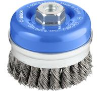 Bosch Accessories Brosse boisseau, à fils torsadés, 0,5 mm, 90 mm, 8500 trs/min, M 14 1608614001 1 pc(s)