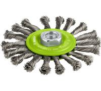 Bosch Brosse circulaire 115 mm à fils d'inox torsadés 115 mm, 0,5 mm, M14 Quantité:1