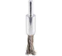 Bosch Accessories Brosse pinceau, brosse en acier inoxydable, 10 mm, 0,35 mm, 4500 tr/min Diam. tige 6 mm 2608622128 1 pc(s)
