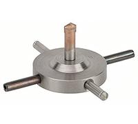 Bosch Accessories Croix De Perçage pour Couronnes de Forage, 87mm Diamètre/Cote Sur Plats