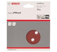 Bosch Accessories Disque Abrasif C430 pour Ponceuses Orbitales, 60/120/240 Grain, 115mm, Lot de 6