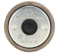 Bosch Accessories Écrou à dégagement rapide SDS Clic M14 (épaisseur - 14 mm, accessoires pour meuleuse d'angle), Métal,1 paquet (l'emballage peut varier), Gris