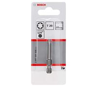 BOSCH Embout de vissage qualité extra-dure T20, 49 mm 2607001636