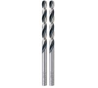 Bosch Accessories Ensemble de 10 forets hélicoïdaux HSS PointTeQ (pour métal, 5 x 52 x 86 mm, accessoires pour perceuses-visseuses) (Lot de 2)