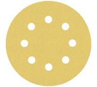 Pack de 5 disques abrasifs EXPERT C470 115 mm G120 8 Trous - BOSCH - 2608900797