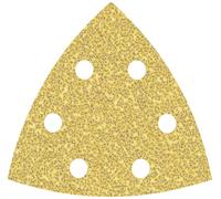 Bosch Accessories EXPERT C470 2608900823 Feuille abrasive Delta perforé Grain 40 (L x l) 93 mm x 93 mm 5 pc(s)