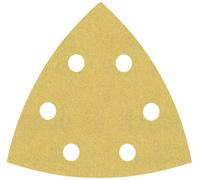 Bosch Accessories EXPERT C470 2608900828 Feuille abrasive Delta perforé Grain 180 (L x l) 93 mm x 93 mm 5 pc(s)
