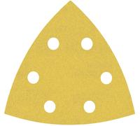 Bosch Accessories EXPERT C470 2608900832 Set feuilles abrasives Delta perforé Grain 60, 120, 240 (L x l) 93 mm x 93 mm 6 pc(s)