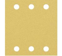 Bosch Accessories EXPERT C470 2608900892 Papier abrasif pour ponceuse vibrante perforé Grain 80 (L x l) 115 mm x 107 mm 10 pc(s)