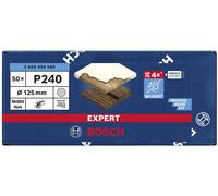 Bosch Accessories EXPERT M480 2608900686 Grille abrasive pour ponceuse excentrique non perforé Grain 240 (Ø) 125 mm 50 pc(s)