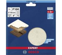 Bosch Accessories EXPERT M480 2608900690 Grille abrasive pour ponceuse excentrique non perforé Grain 100 (Ø) 150 mm 5 pc(s)