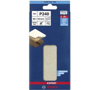 Bosch Accessories EXPERT M480 2608900740 Grille abrasive pour ponceuse orbitale non perforé Grain 240 (L x l) 133 mm x 80 mm 10 pc(s)