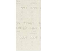 Bosch Accessories EXPERT M480 2608900748 Grille abrasive pour ponceuse orbitale non perforé Grain 220 (L x l) 186 mm x 93 mm 10 pc(s)