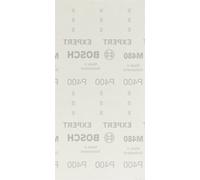 Bosch Accessories EXPERT M480 2608900769 Grille abrasive pour ponceuse orbitale non perforé Grain 400 (L x l) 230 mm x 115 mm 10