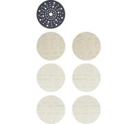 Bosch Accessories EXPERT M480 2608901203 Set de grilles abrasives perforé Grain 80, 80, 120, 120, 180, 180 (Ø) 150 mm 7 pc(s)