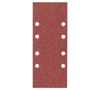Bosch Accessories Feuille Abrasif pour Ponceuses Orbitales, 8 Trous, 60 Grain, 93mm x 230mm, Lot de 10