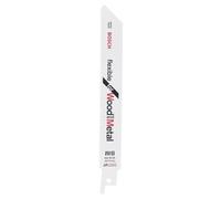Bosch Lame scie sabre S 922 VF 150 mm Bois et métal - Lot de 5