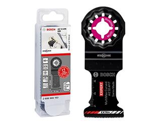 Bosch Accessories Lames pour outil multifunction 10x AIZ 32 APB + 1x Expert MultiMax AIZ 32 APIT (pour bois, métal, tôles en acier inoxydable, Accessoire Outil Multifonction)