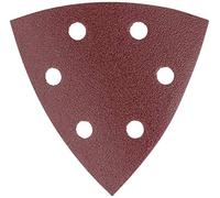 Bosch Accessories Lot de 25 feuilles abrasives pour Ponceuse Delta, Grain 120 Argent