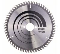 Bosch Accessories Optiline Wood 2608641188 Lame de scie circulaire au carbure 190 x 30 x 2.6 mm Nombre de dents: 60 1 pc(s)