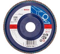 Bosch Plateau à lamelles X551 Expert for Metal 125 mm grain 120 droit - 1 pièce