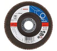 Bosch Plateau à lamelles X551 – Ø125 mm – bombé Expert Métal – Grain 80