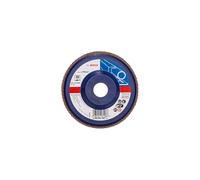 Bosch Accessories Plateau à Lamelles X551, 80 Grain, 5 à 15° Angle, 12250 tr/min, Support en Plastique, 125mm