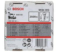 Bosch Accessories Pointes à Tête Fraisée Version Galvanisée, 50mm x 2mm, Lot de 2500