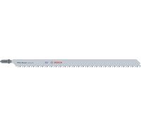 Bosch Lames de scie sauteuse T1044DP Bois renforcées rigide Spécial Chantier 3 lames