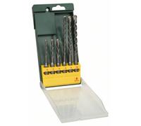Bosch Accessories Promoline 2607019447 carbure de tungstène Jeu de forets pour marteau-perforateur 6 pièces 5 mm, 6 mm, 6 mm