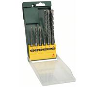 Bosch Accessories Promoline 2607019447 carbure de tungstène Jeu de forets pour marteau-perforateur 6 pièces 5 mm, 6 mm, 6 mm, 8 mm, 8 mm, 10 mm SDS-Plus 1 set