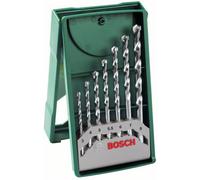 Bosch Accessories Promoline 2607019581 carbure de tungstène Jeu de forets spiralés pour pierre 7 pièces 3 mm, 4 mm, 5 mm, 5.5 mm, 6 mm, 7 mm, 8 mm tige
