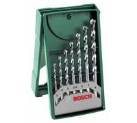 Bosch Accessories Promoline 2607019581 Jeu de forets spiralés pour pierre 7 pièces 3 mm, 4 mm, 5 mm, 5.5 mm, 6 mm, 7 mm, 8 mm