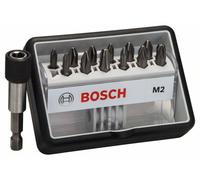 Bosch Accessories Robust Line 2607002564 Jeu d'embouts 13 pièces cruciforme Phillips, vis Pozidriv