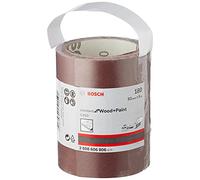Bosch Accessories Rouleau Abrasif Paiper C410 pour Ponçage Manuel, Grain 180, 93mm x 5m Gris