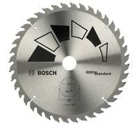 Bosch Accessories Standard 2609256822 Lame de scie circulaire au carbure 205 x 24 mm Nombre de dents: 40 1 pc(s)