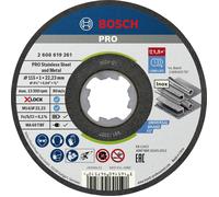 Bosch Accessories X-LOCK Standard for Inox WA 60 T BF 2608619266 Jeu de disque à tronçonner 115 mm 10 pc(s) métal, acier inoxydable