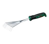 Bosch Balai éventail de jardin en acier inoxydable, Râteau à main