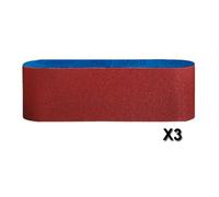 Bosch Bande abrasive PRO X440 75 x 457 mm Grain 40 3 pièces